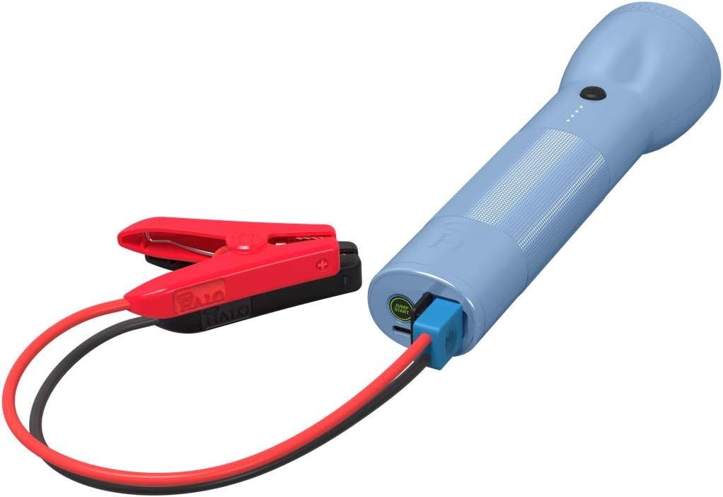 Rechargeable Lithium LED Flashlight with Car Jump Starter and Phone Charger S156661