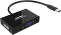 USB 3.0 to HDMI-DVI-VGA Video Graphics Card Adapter, Pack of 2 J382925