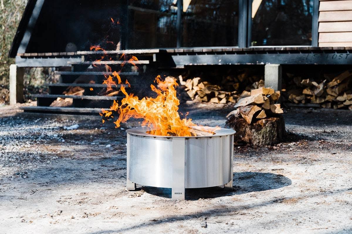 Stainless Steel Smokeless Fire Pit I374618