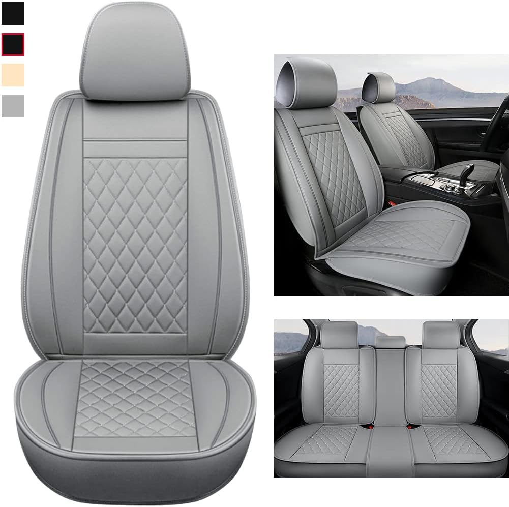 Beige Front Car Seat Covers A9181
