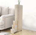8 Drawer Narrow Storage Cabinet with Pull Handles I301387