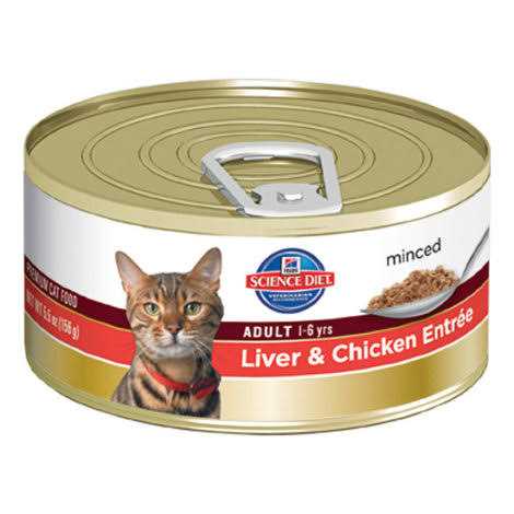 Adult Liver & Chicken Entree Canned Cat Food W939735