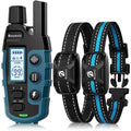 Dog Shock Collar 2 Dogs 3300 ft Waterproof Rechargeable Remote E10949
