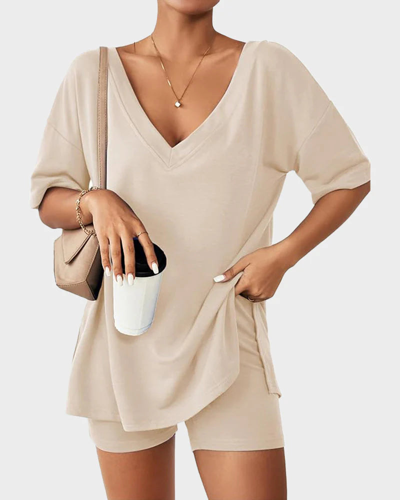 Oversized 2-Piece Lounge Set R2406