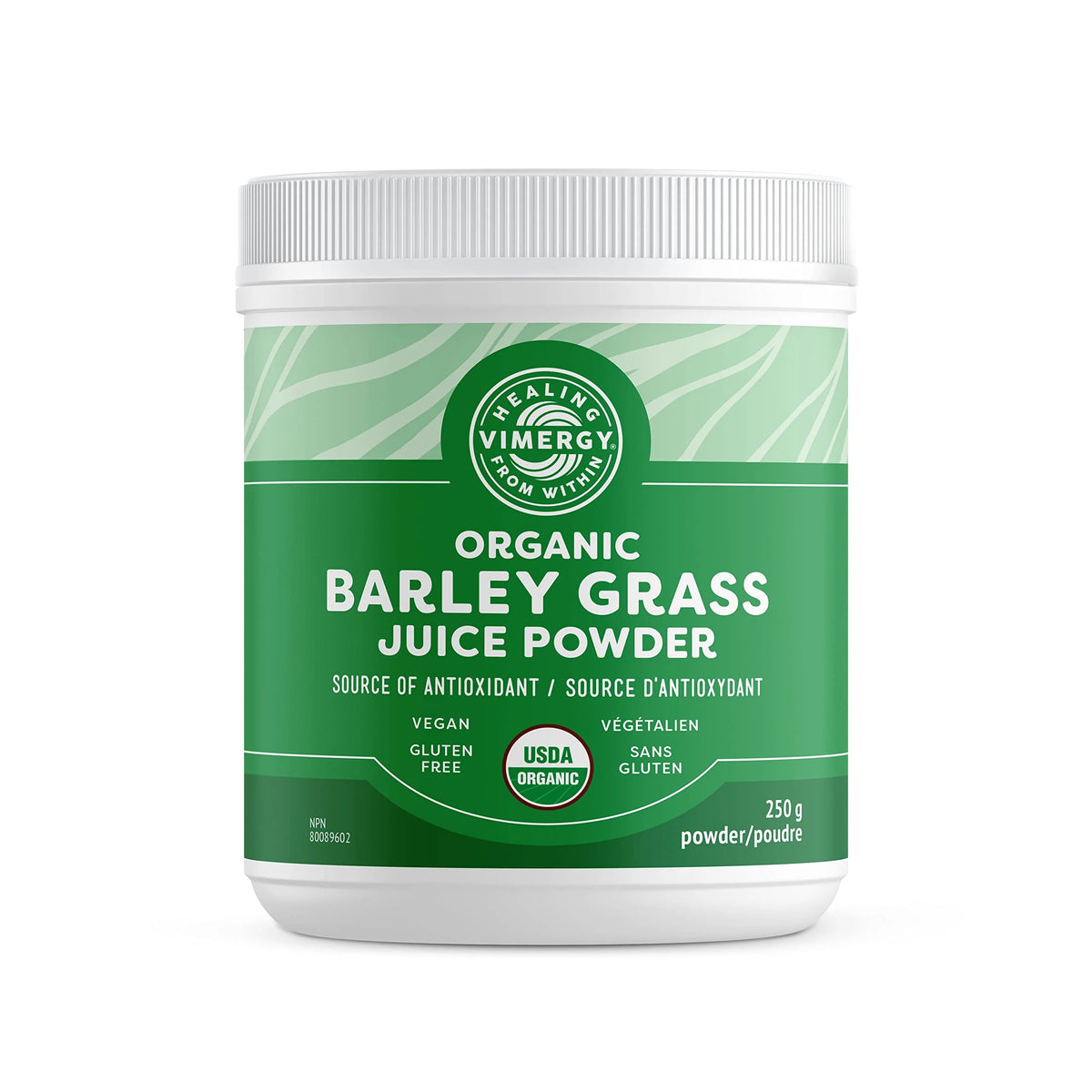USDA Organic Barley Grass Juice Powder 250g I75560