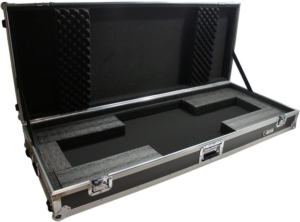 Flight Rolling ATA Hard Case Compatible with 76 Note Keyboard K86369