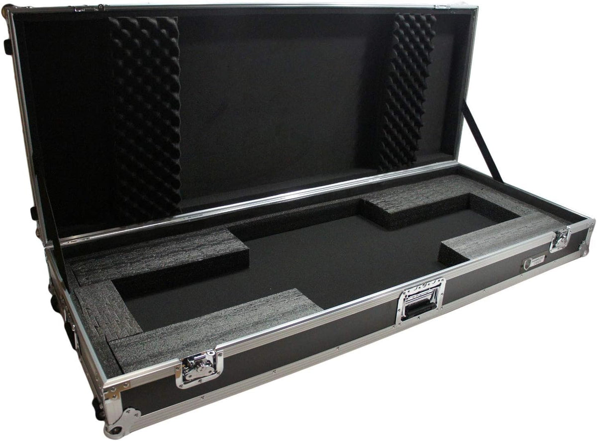Flight Rolling ATA Hard Case Compatible with 76 Note Keyboard K86369