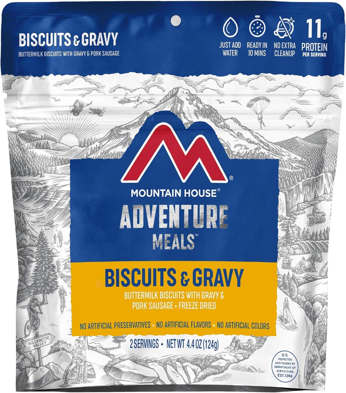 6-Pack Freeze Dried Biscuits & Gravy F681