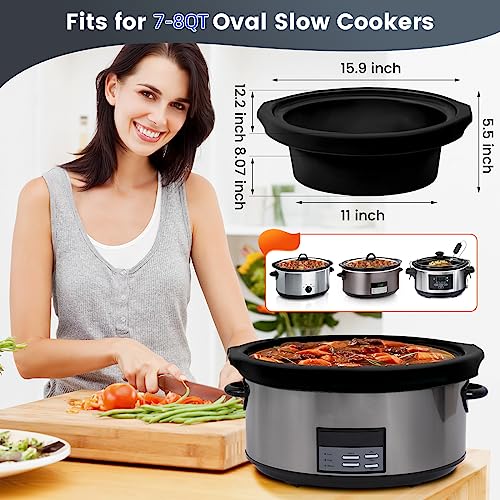 Reusable Silicone Slow Cooker Liner for 7-8 Quart U190
