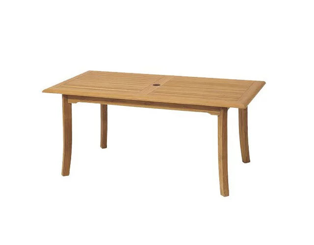 9 Pc Teak Dining Set with 8 Stacking Chairs F601