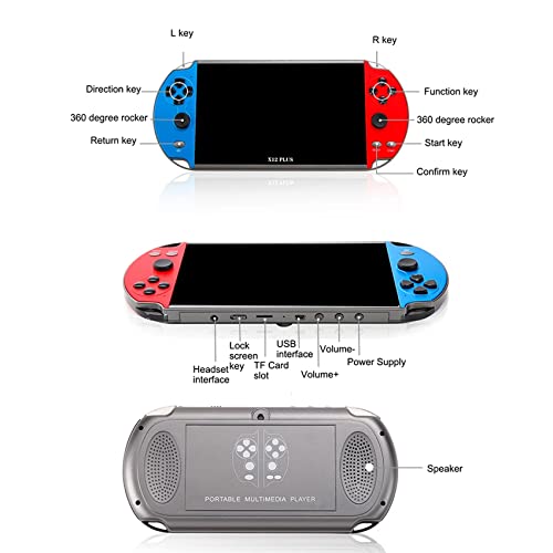 7 inch Handheld Video Game Console with Joystick F666867