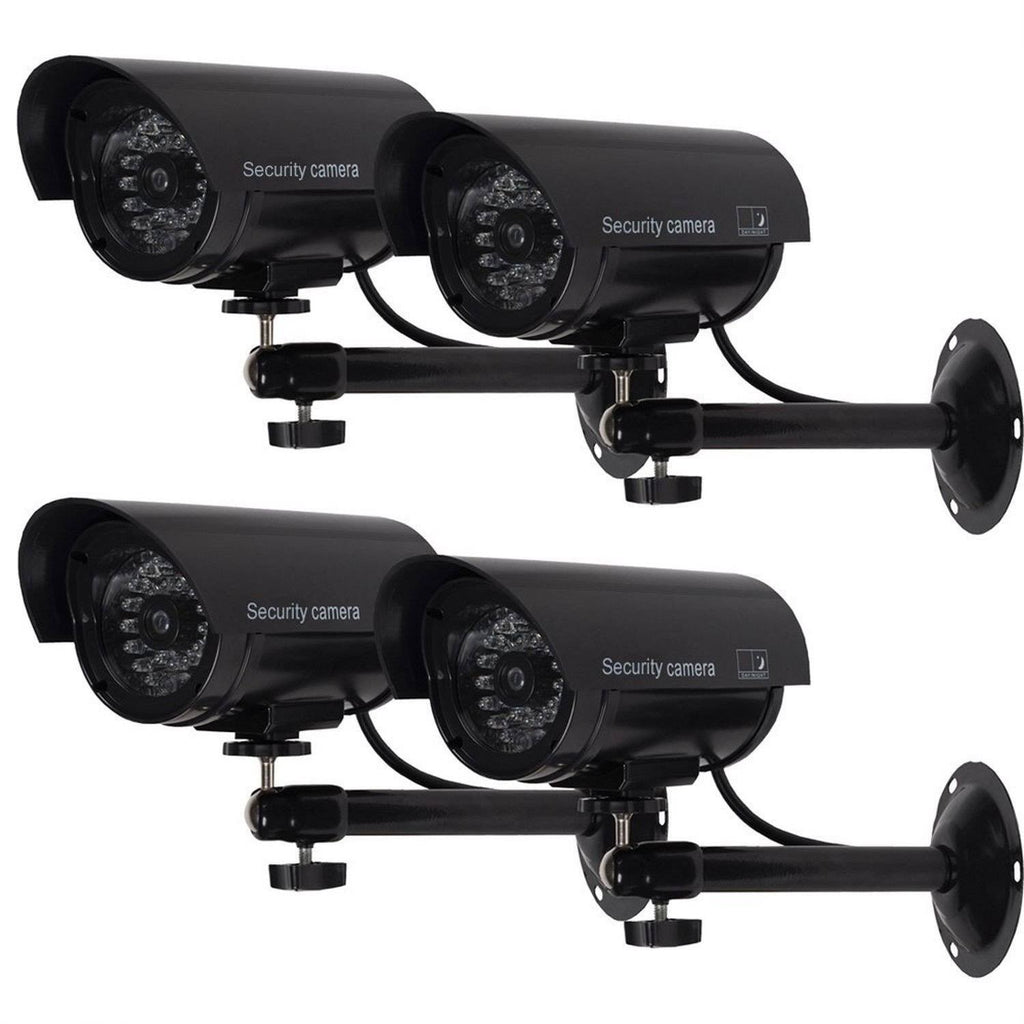 Dome Camera with LED Light and Warning Sticker V525907