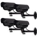 Dome Camera with LED Light and Warning Sticker V525907