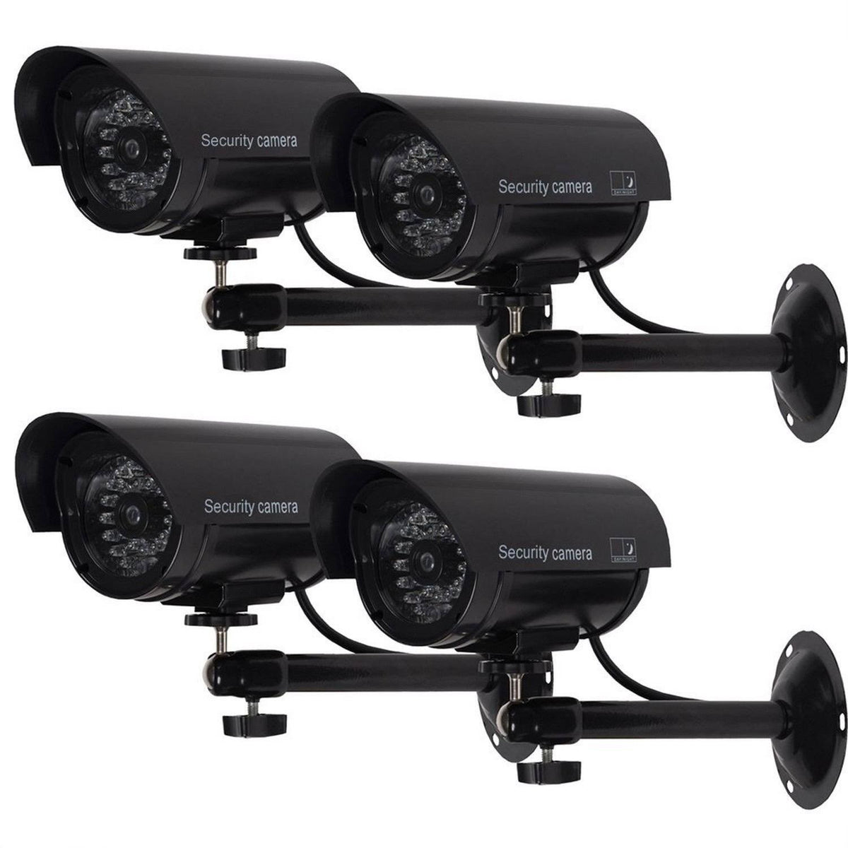 Dome Camera with LED Light and Warning Sticker V525907