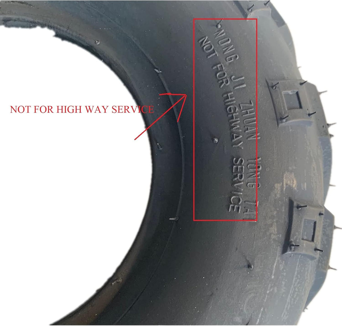 2PCS 25x8-12 All Terrain ATV UTV Tires 6PR X68690