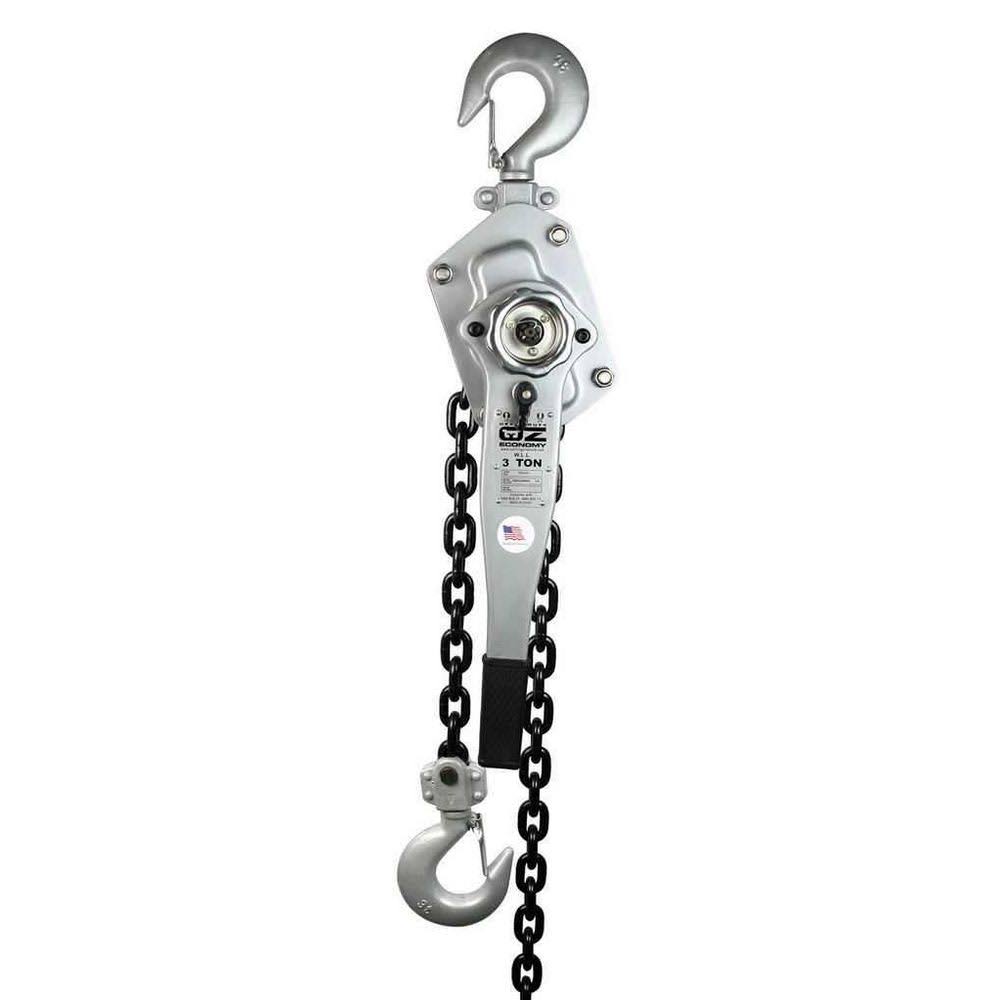Manual Lever Hoist 3-Ton Capacity 10ft Lift H26677