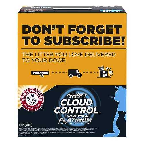 Cloud Control Platinum Clumping Cat Litter S511814