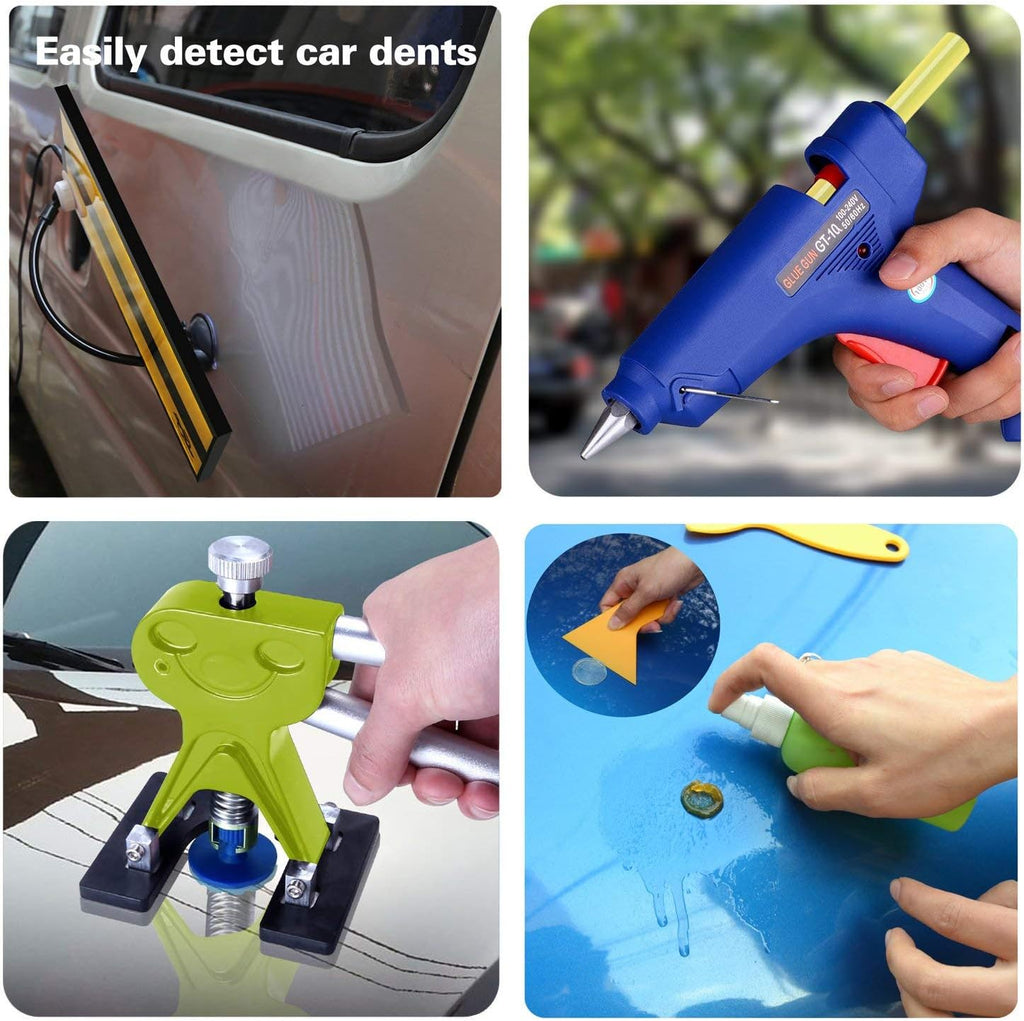 Paintless Dent Removal Tools Auto Dent Repair Kit Puller Sets F8253