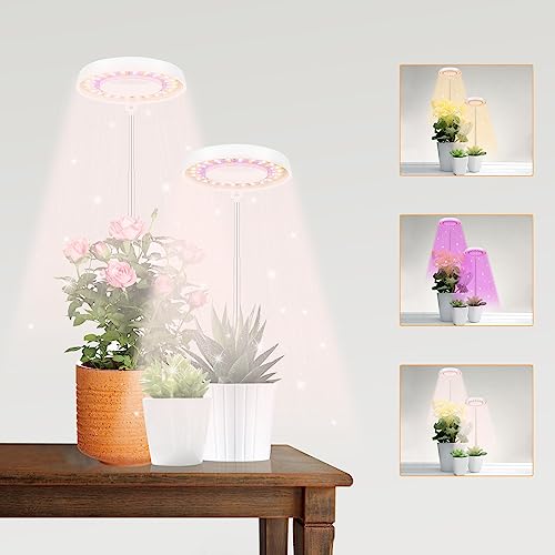 2 Pack LED Grow Light with Timer L5933