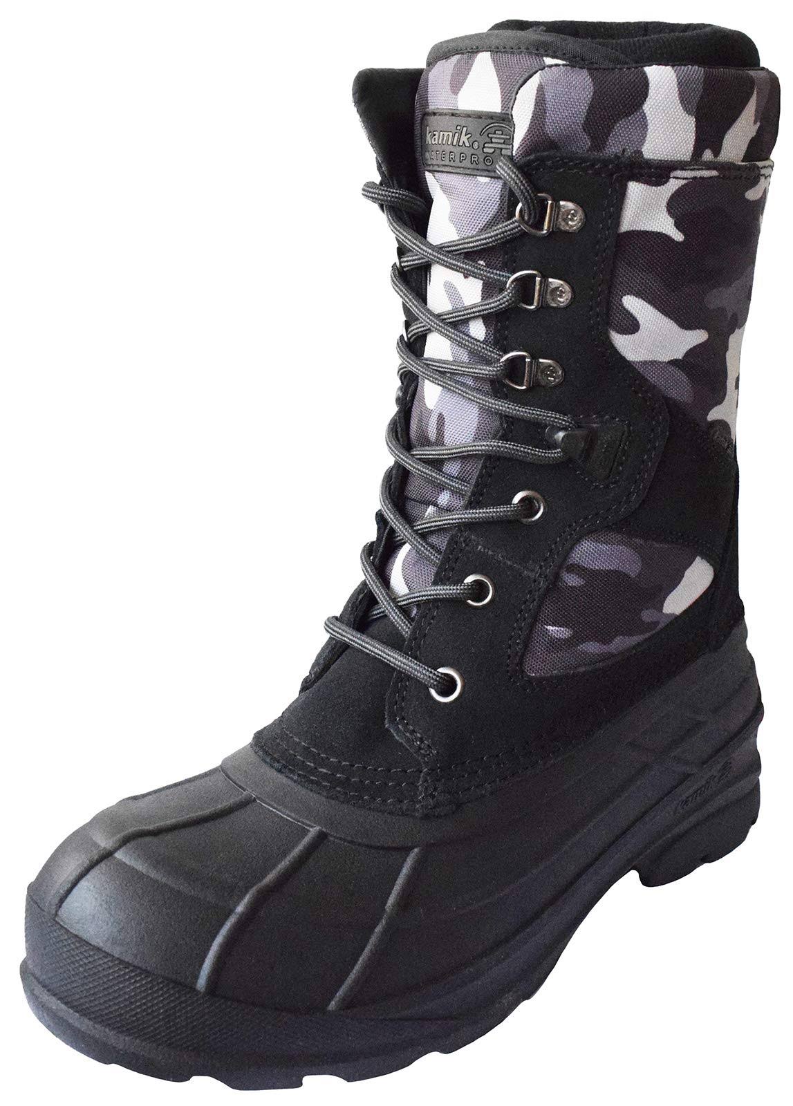 Black Camo Snow Boot I46488
