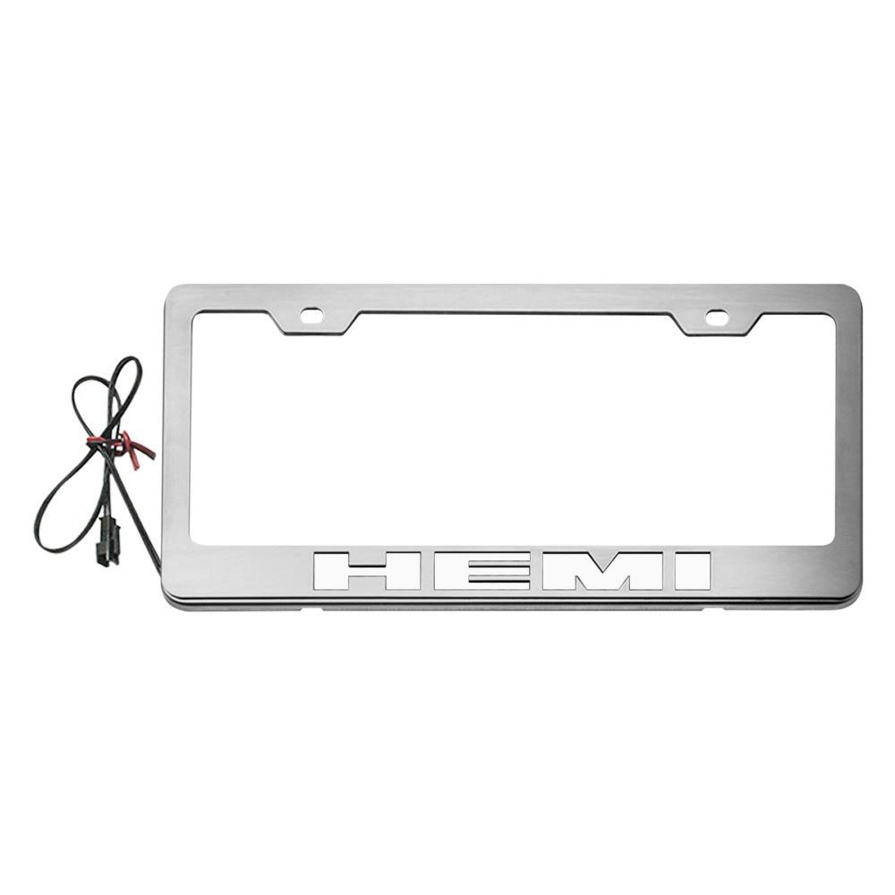 Illuminated License Plate Frame L57890