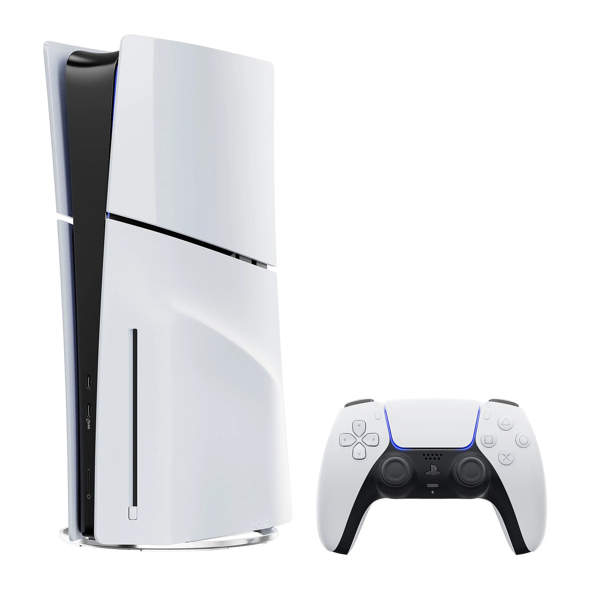 PS5 Slim Disc 2TB SSD Console Bundle with Two DualSense Controllers J9320