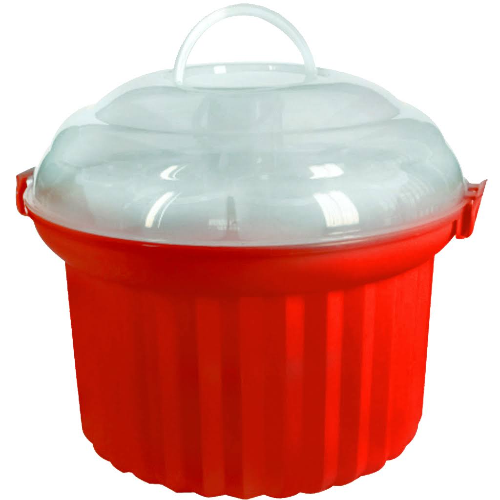Red Cupcake Carousel C61215