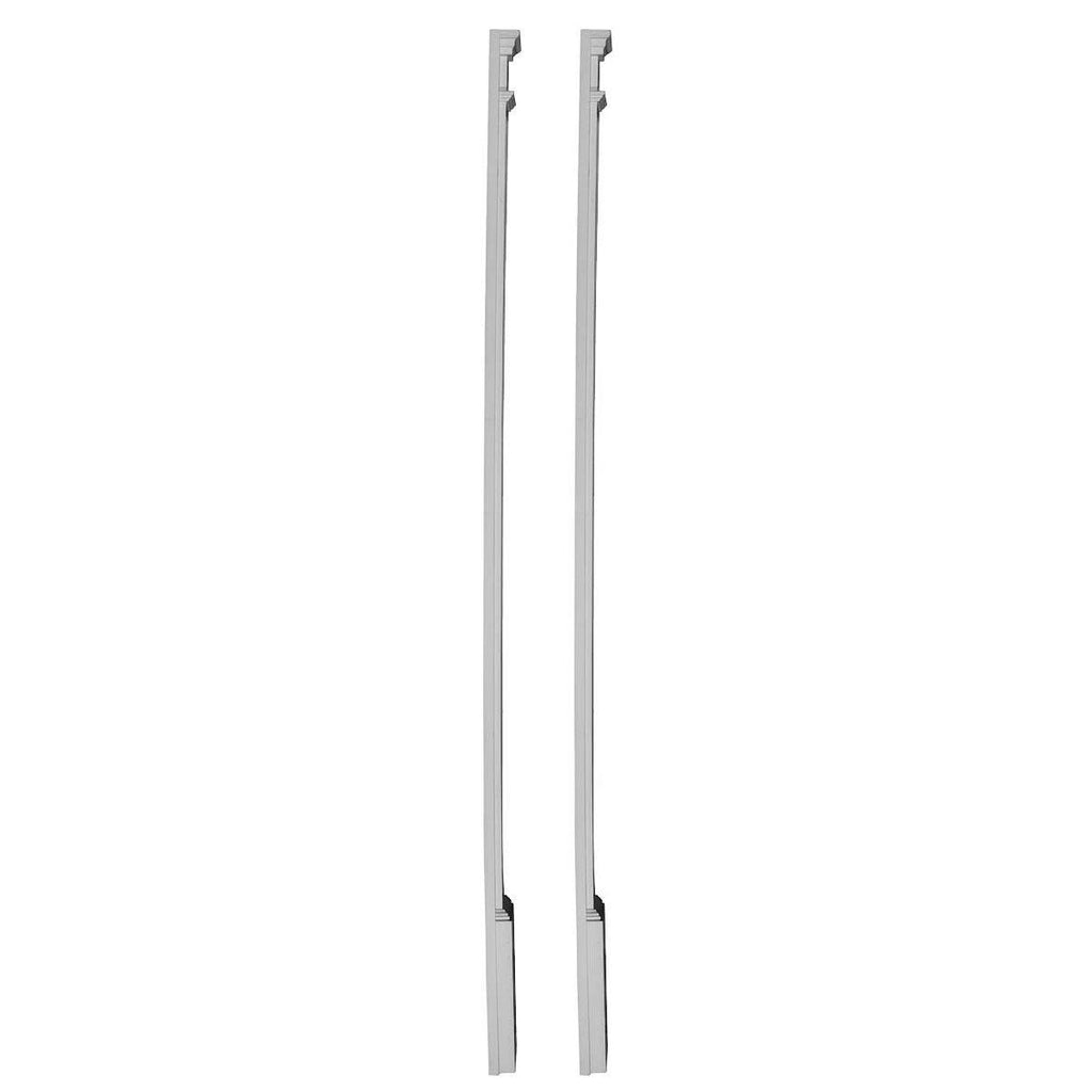Fluted Pilaster with Attached Plinth R666327