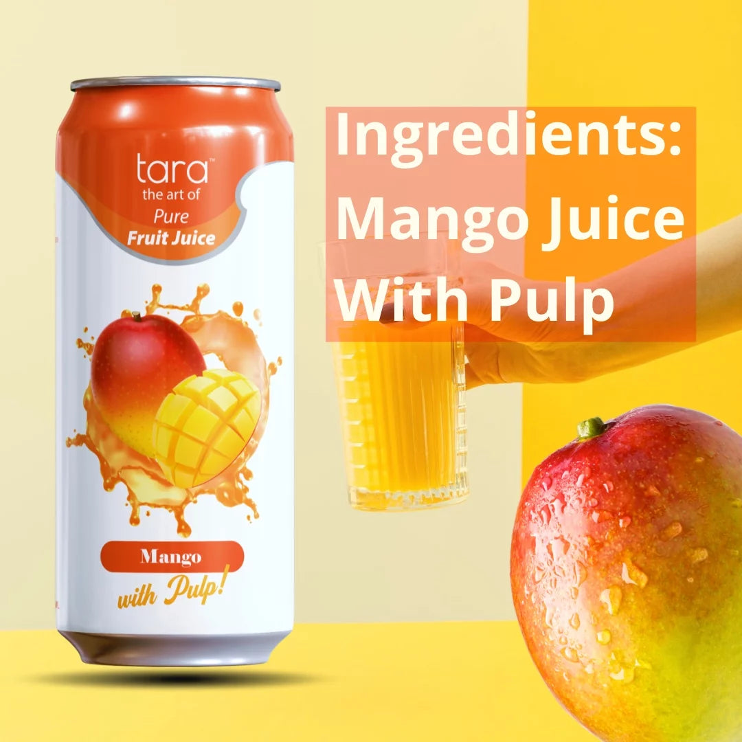 Pure Fruit Juice With Pulp Mango 16.9 fl.oz 12 Pack A407384