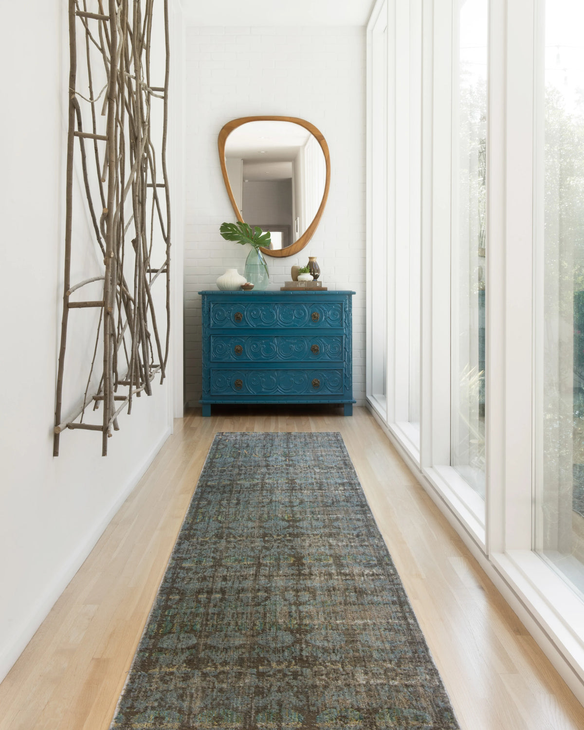 Steel Lagoon 7'10 x 10' Rug X325