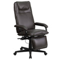 Brown Leather Reclining Office Chair H74147