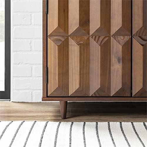 Walnut Solid Wood Accent Cabinet P3762