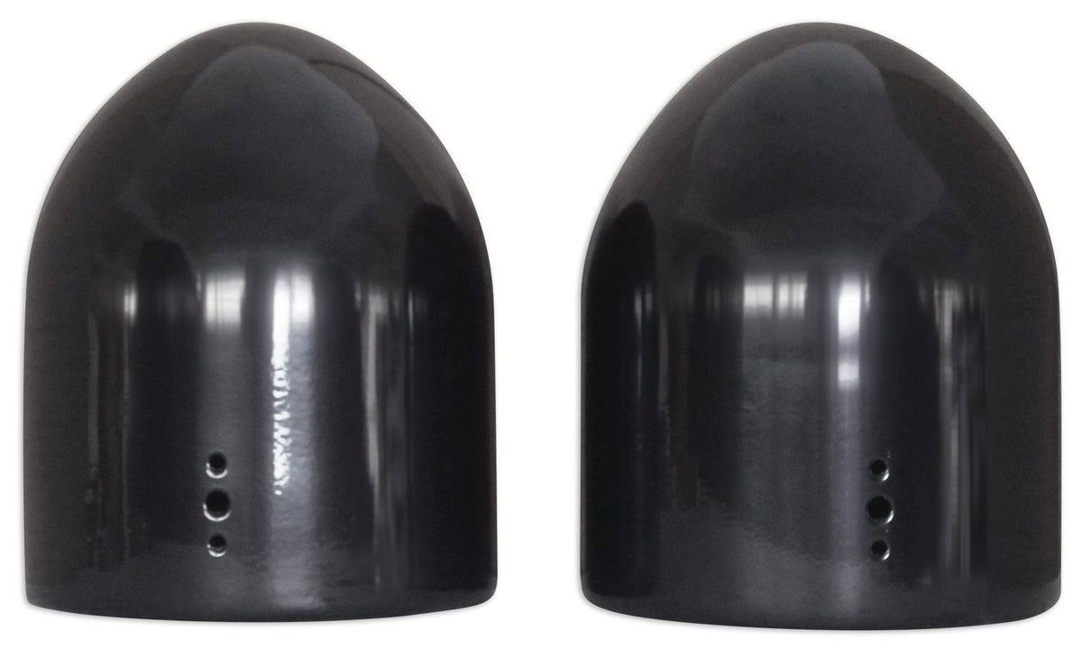 8" Black Aluminum Wakeboard Tower Speaker Pods with Covers H777962