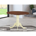 Wood Dining Table in Mahogany Cream E8192