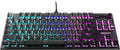 Black Compact Tenkeyless Mechanical Gaming Keyboard L287