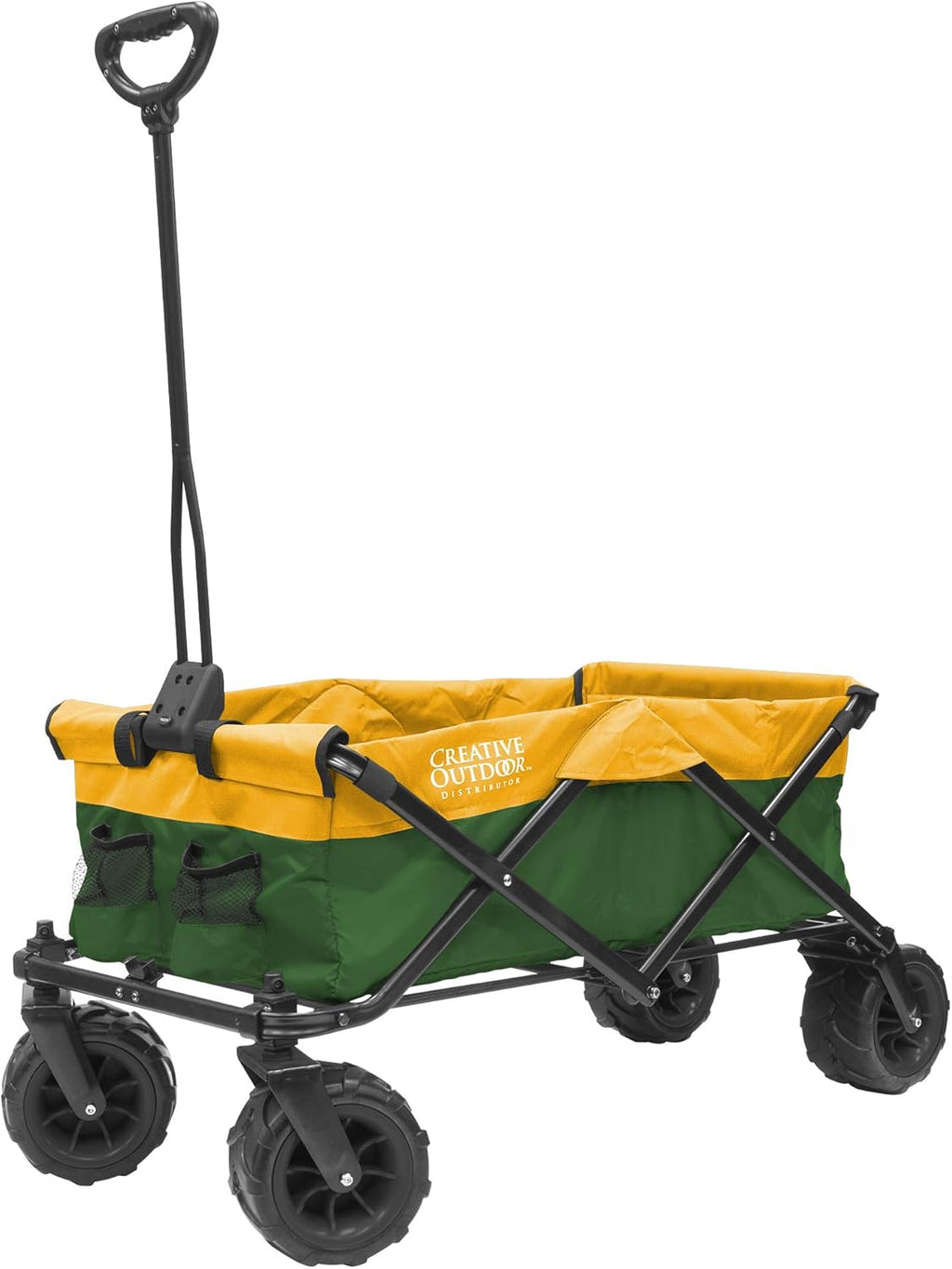 Red Collapsible Folding Wagon Cart V5243