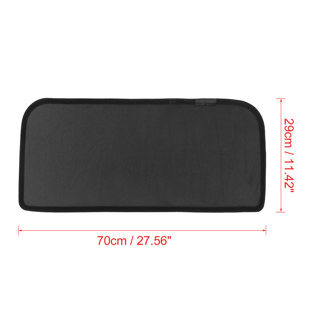 2 Pcs Black Glass Roof Sunroof Shade Cover U71834