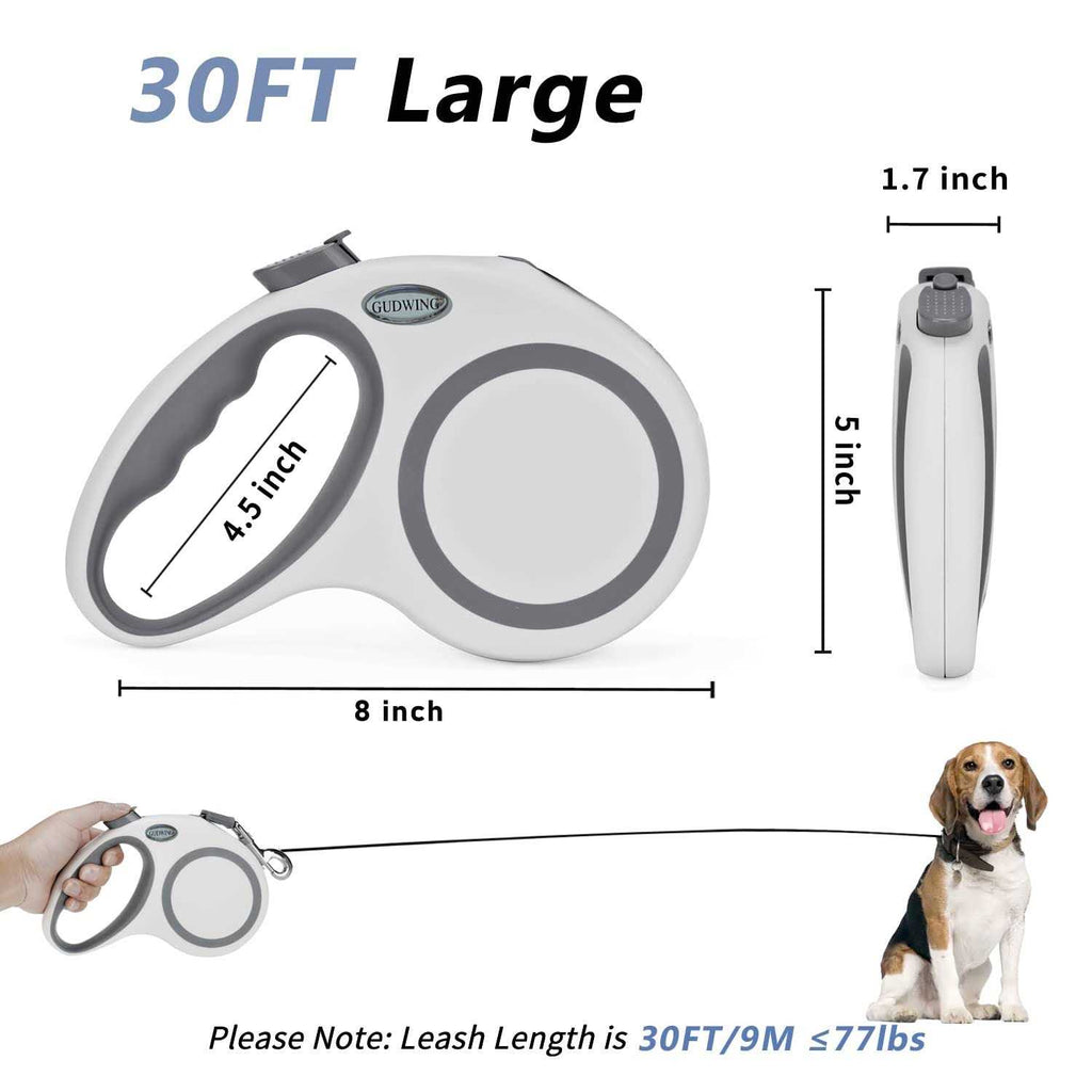 Retractable Dog Leash 30 Ft G82524
