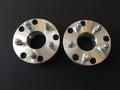 2 Pieces 2" 50mm Conversion Wheel Adapters Bolt Pattern 4x108 to 5x139.7 Center Bore 67.1mm to 78.4mm 12x1.5 Stud J112