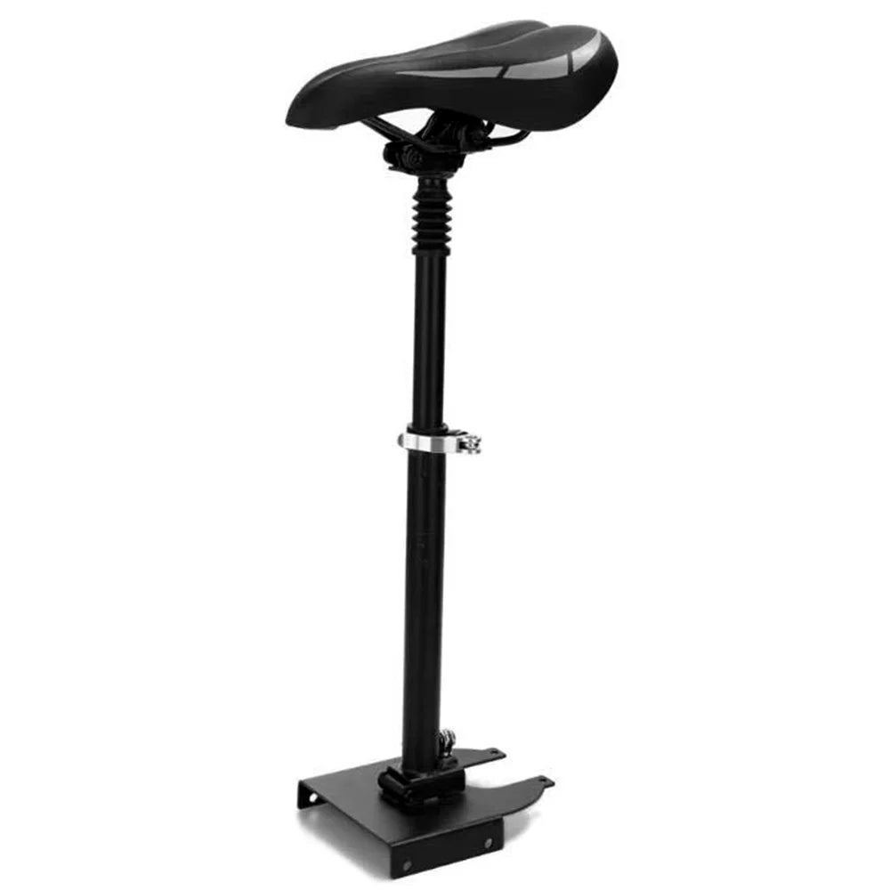 Electric Skateboard Saddle with Adjustable Height, Foldable Seat Chair Replacement F4446