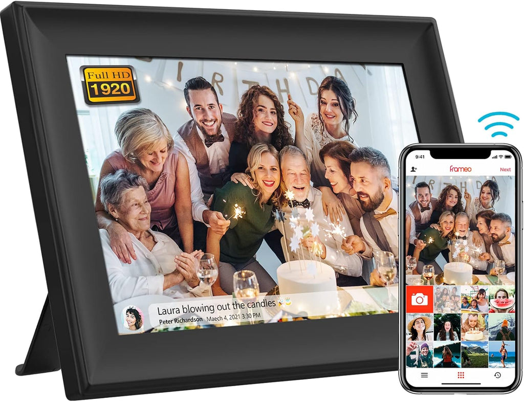 10.1 Inch Smart WiFi Digital Photo Frame with Touch Screen A656898