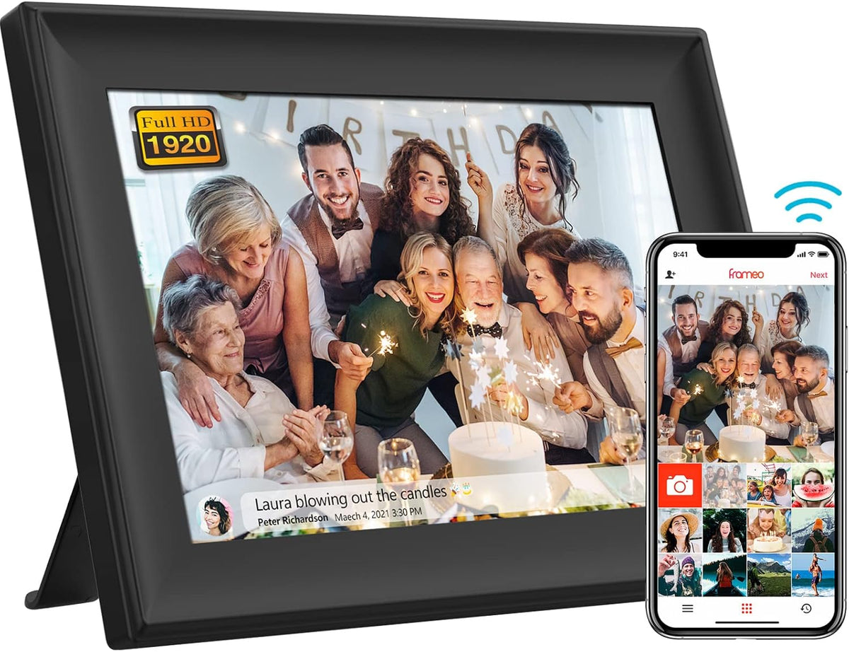 10.1 Inch Smart WiFi Digital Photo Frame with Touch Screen A656898