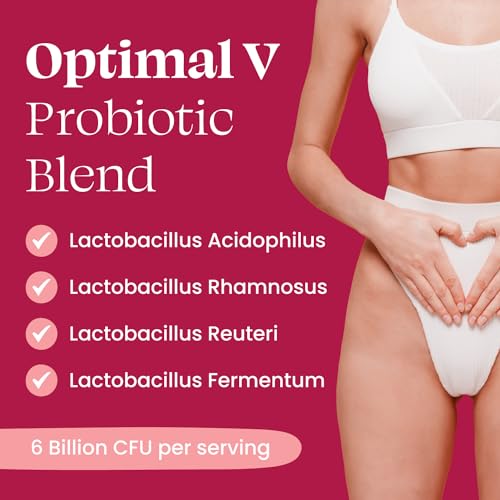 60 Capsules Vaginal Probiotics with Prebiotics and Cranberry Extract H635