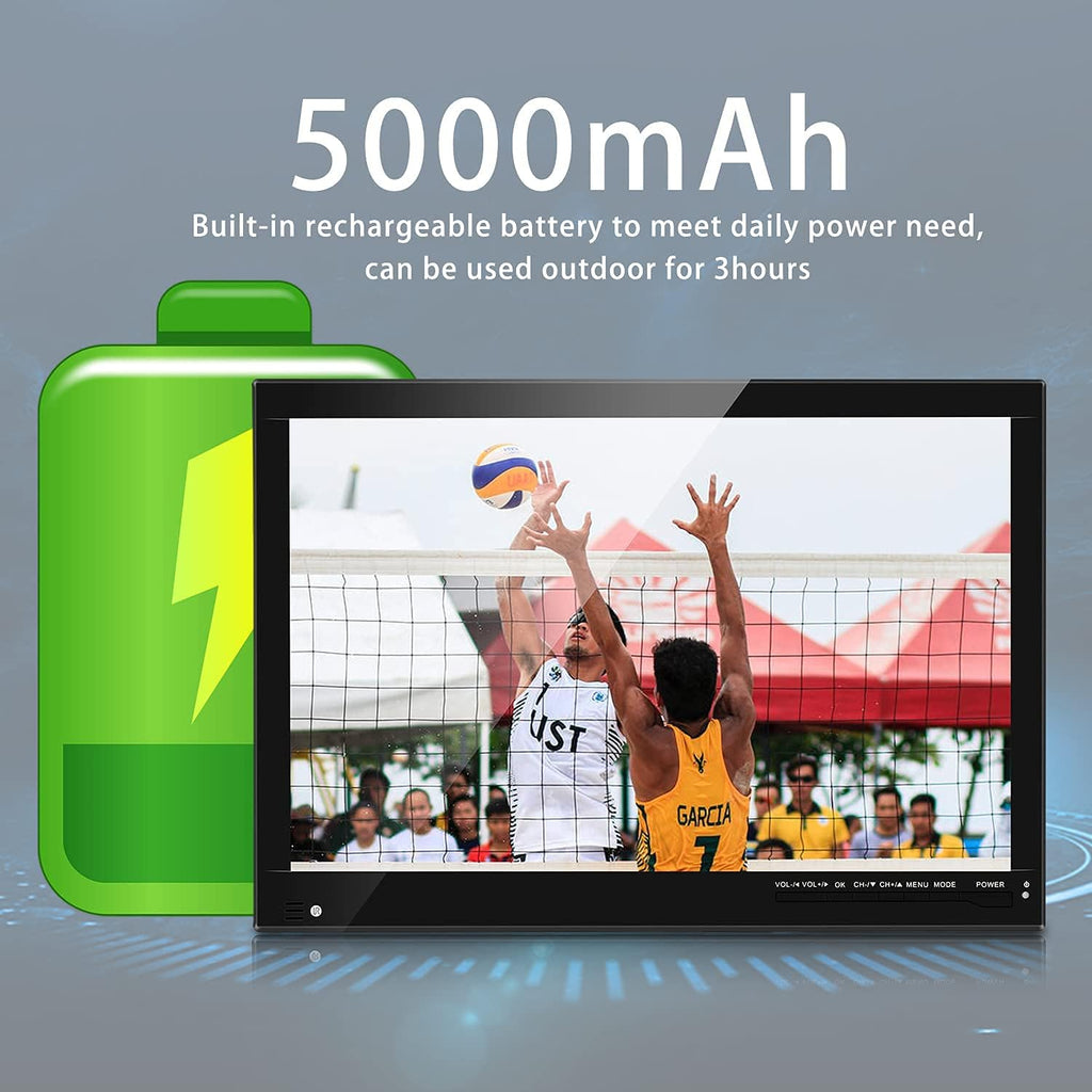 14inch Rechargeable Portable TV with Digital Tuner W961