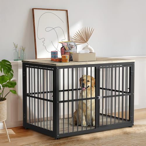 XL Wooden Dog Crate with 3 Doors N25603