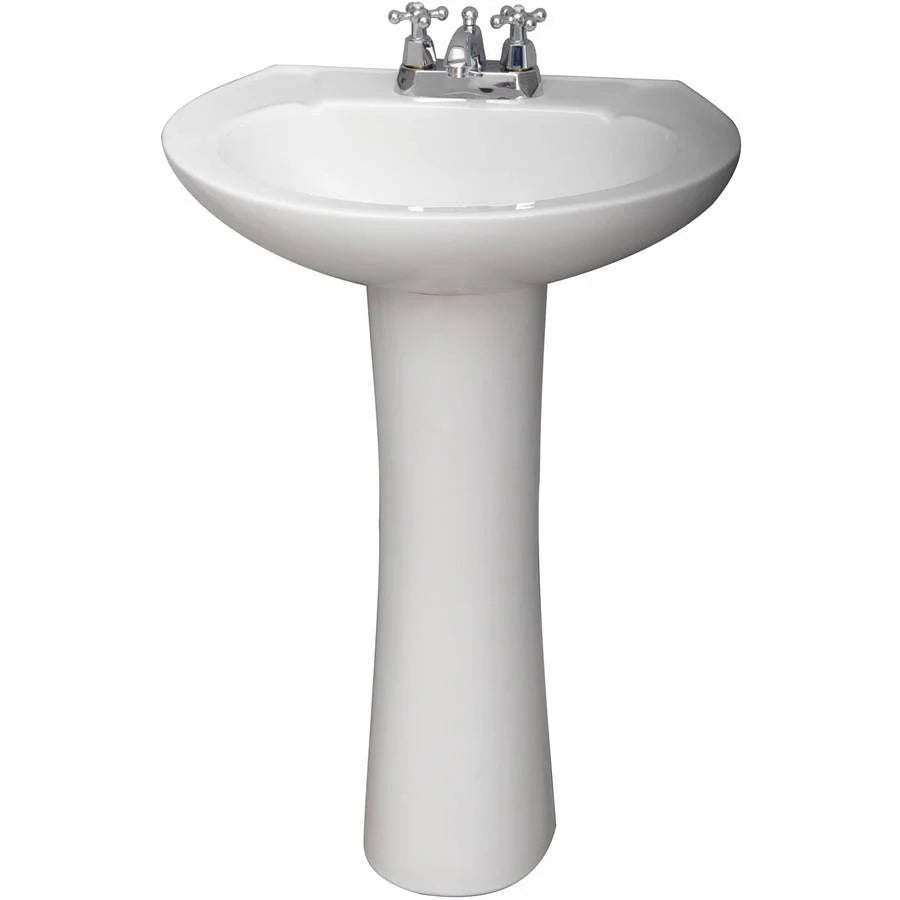 White Pedestal Lavatory A223212