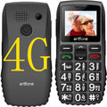 Black Big Button Cell Phone Unlocked LTE G6484