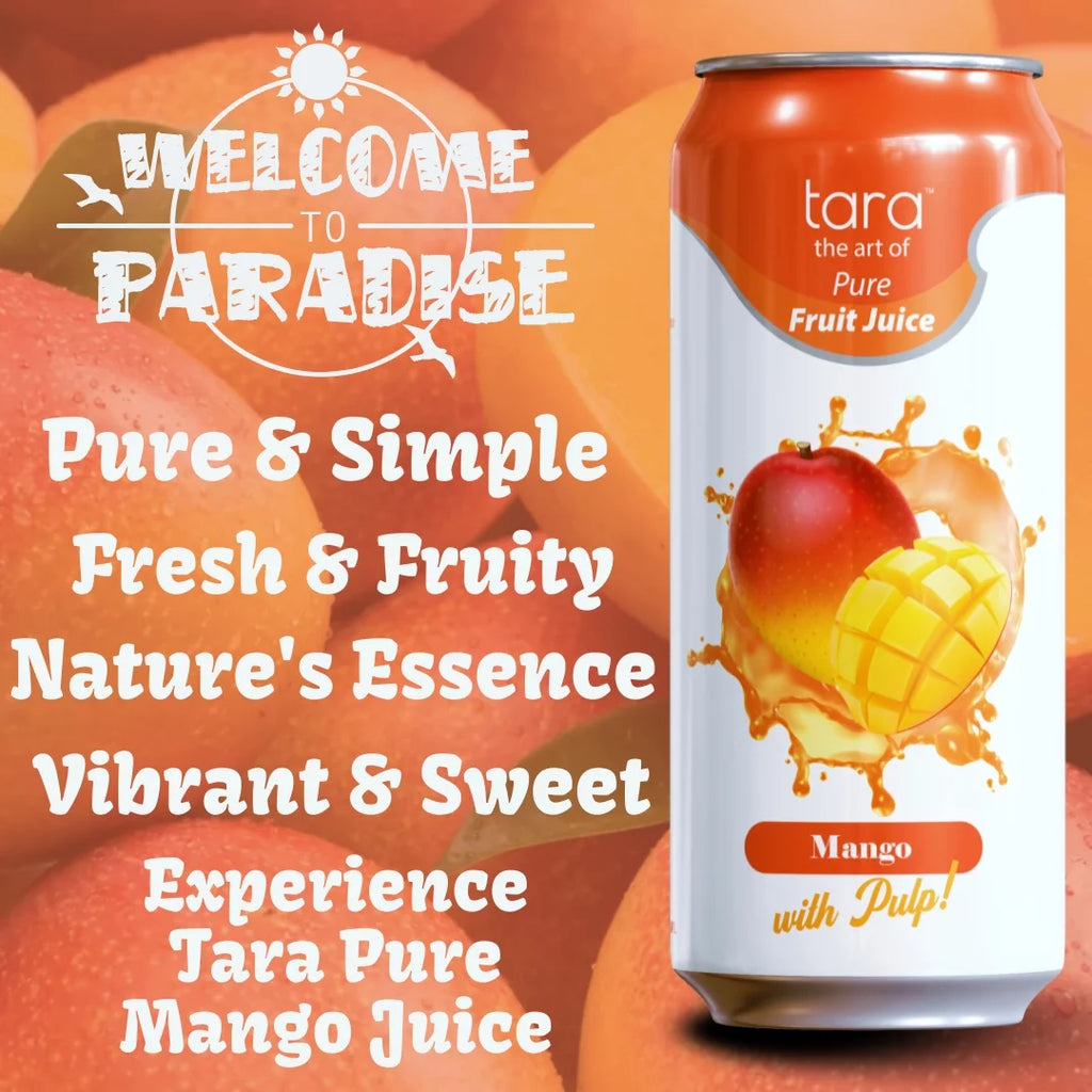 Pure Fruit Juice With Pulp Mango 16.9 fl.oz 12 Pack A407384