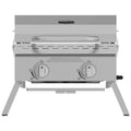 2 Burner Stainless Steel Propane Gas Grill Z115615
