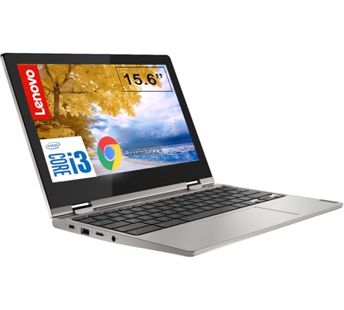 15.6 Inch 2-in-1 Touchscreen Chromebook Intel Core i3 4GB RAM 64GB Storage Mineral Grey R892